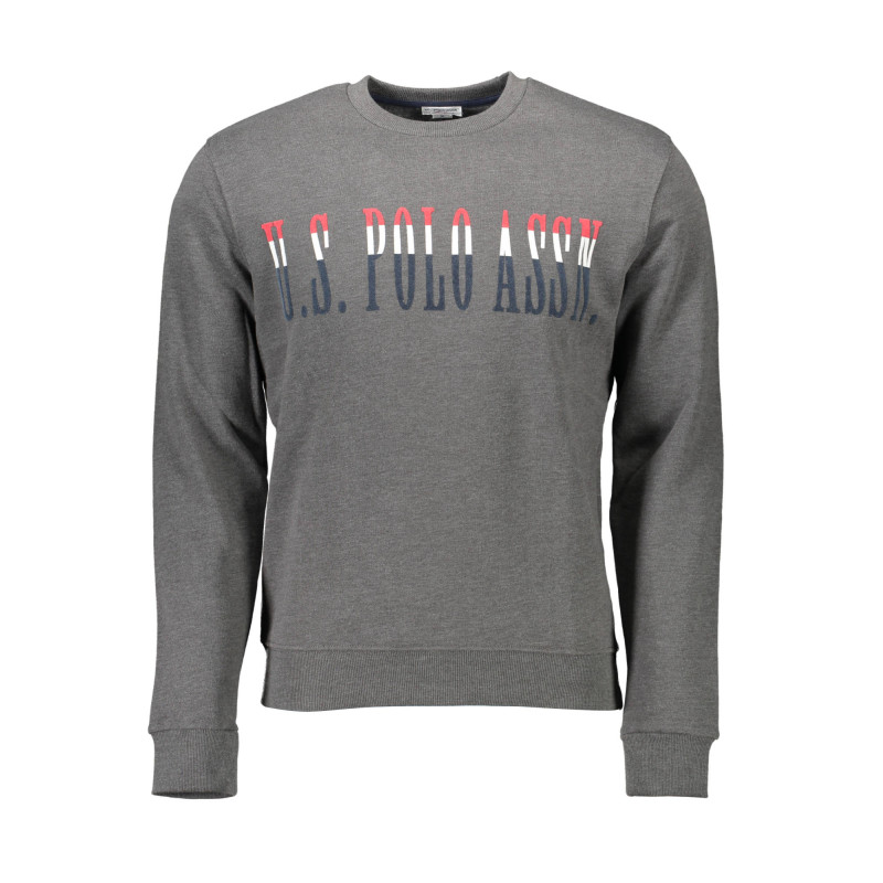 US POLO SWEATSHIRT WITHOUT ZIP MAN GRAY