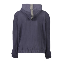 US POLO SWEATSHIRT WITH ZIP WOMAN BLUE