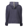 US POLO SWEATSHIRT WITH ZIP WOMAN BLUE