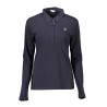 US POLO LONG SLEEVE POLO WOMAN BLUE