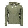 US POLO GREEN MEN&39S SWEATSHIRT WITH ZIP