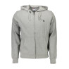 US POLO GRAY MEN&39S SWEATSHIRT WITH ZIP