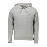 U.S. POLO FELPA SENZA ZIP UOMO GRIGIO