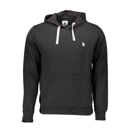 US POLO SWEATSHIRT WITHOUT ZIP MAN BLACK