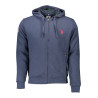 US POLO MEN&39S BLUE SWEATSHIRT WITH ZIP