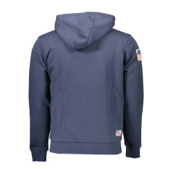 US POLO MEN&39S BLUE SWEATSHIRT WITH ZIP