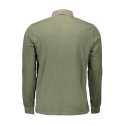 US POLO SHIRT LONG SLEEVE MEN&39S GREEN