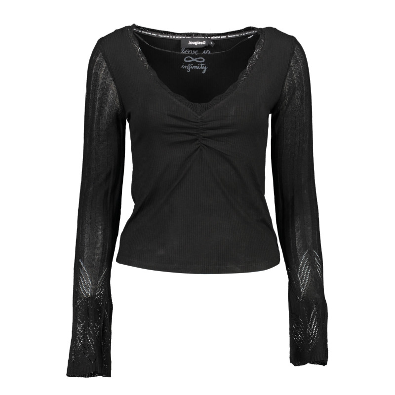 DESIGUAL SWEATER WOMAN BLACK