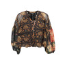 DESIGUAL LONG SLEEVE SHIRT WOMAN BLACK