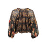 DESIGUAL LONG SLEEVE SHIRT WOMAN BLACK