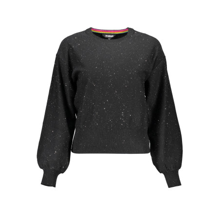 DESIGUAL SWEATER WOMAN BLACK