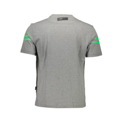 PLEIN SPORT MEN&39S SHORT SLEEVE T-SHIRT GRAY