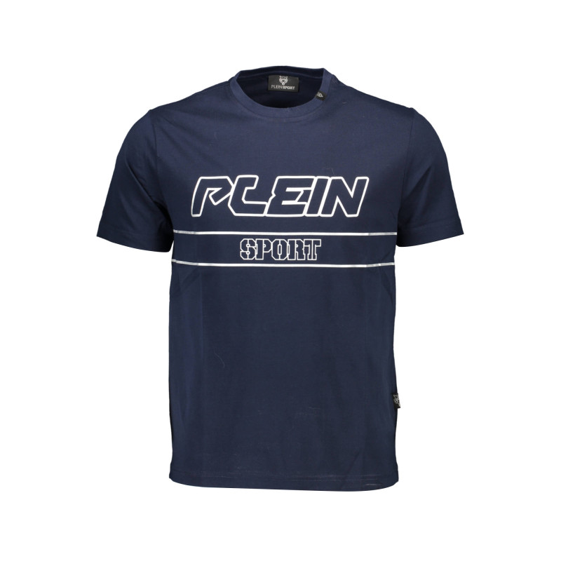 PLEIN SPORT T-SHIRT MANICHE CORTE UOMO BLU