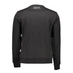 PLEIN SPORT SWEATSHIRT WITHOUT ZIP MAN BLACK