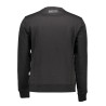 PLEIN SPORT SWEATSHIRT WITHOUT ZIP MAN BLACK