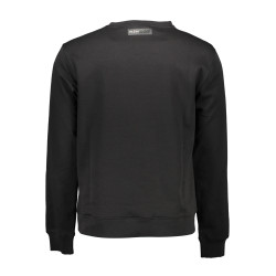 PLEIN SPORT SWEATSHIRT WITHOUT ZIP MAN BLACK