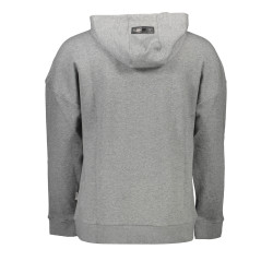 PLEIN SPORT FELPA SENZA ZIP UOMO GRIGIO