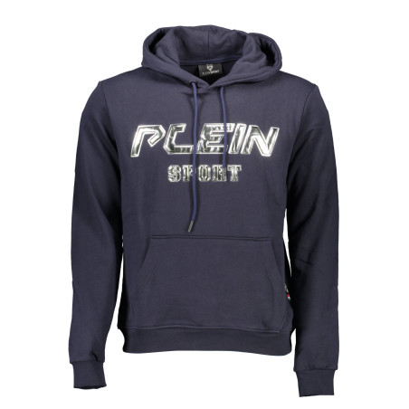 PLEIN SPORT SWEATSHIRT WITHOUT ZIP MAN BLUE