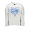 PLEIN SPORT SWEATSHIRT WITHOUT ZIP MAN WHITE