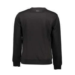 PLEIN SPORT SWEATSHIRT WITHOUT ZIP MAN BLACK