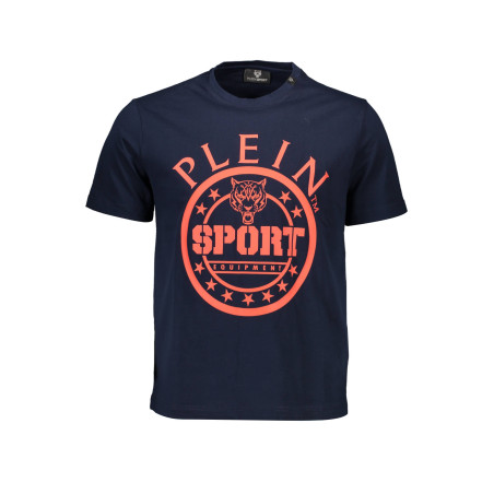 PLEIN SPORT MEN&39S SHORT SLEEVE T-SHIRT BLUE