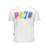 PLEIN SPORT WHITE MEN&39S SHORT SLEEVE T-SHIRT