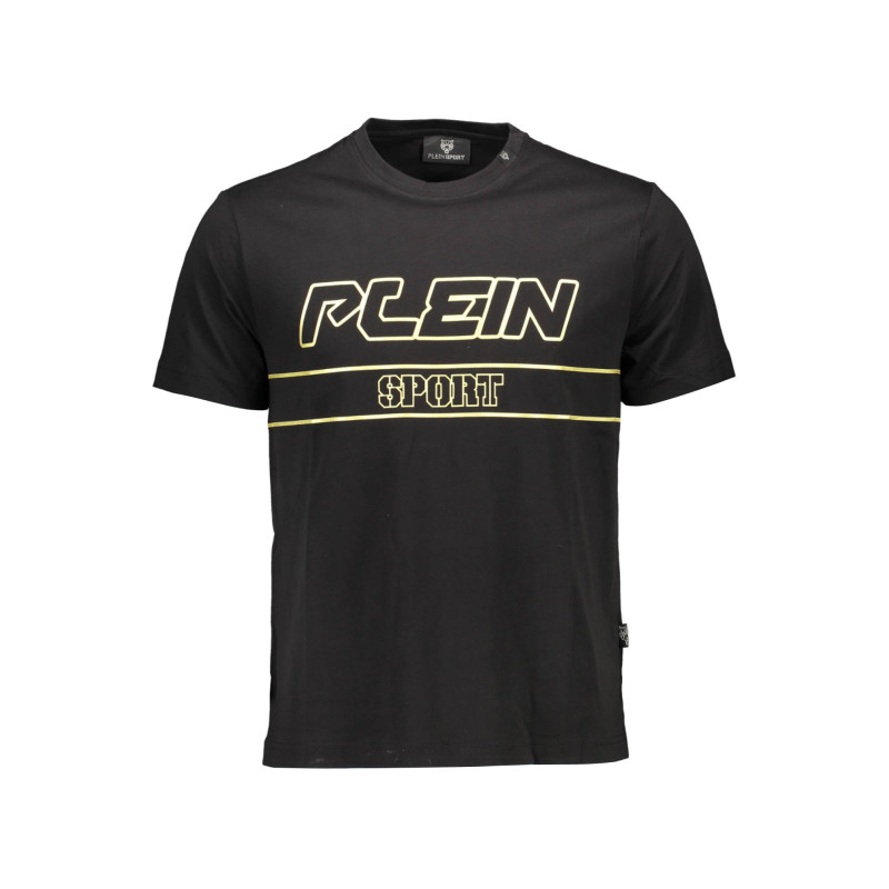 PLEIN SPORT MEN&39S SHORT SLEEVE T-SHIRT BLACK