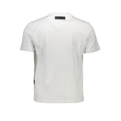 PLEIN SPORT T-SHIRT MANICHE CORTE UOMO BIANCO