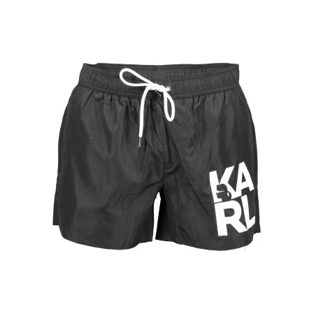 Karl Lagerfeld Beachwear KL21MBS02_NERO_BLACK