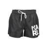 Karl Lagerfeld Beachwear KL21MBS02_NERO_BLACK