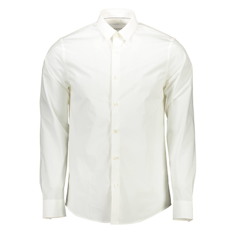 CALVIN KLEIN WHITE MEN&39S LONG SLEEVE SHIRT