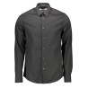 CALVIN KLEIN CAMICIA MANICHE LUNGHE UOMO NERO