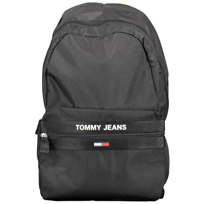 TOMMY HILFIGER MEN&39S BLACK BACKPACK