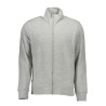 SUPERDRY FELPA CON ZIP UOMO GRIGIO