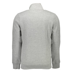 SUPERDRY SWEATSHIRT WITH ZIP MAN GRAY