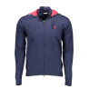 US POLO CARDIGAN MAN BLUE