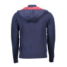 US POLO CARDIGAN MAN BLUE