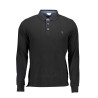 US POLO LONG SLEEVE POLO SHIRT MAN BLACK