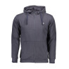 SERGIO TACCHINI MEN&39S BLUE SWEATSHIRT WITH ZIP