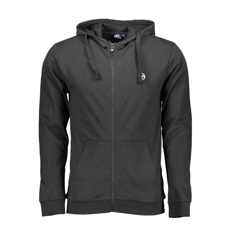 SERGIO TACCHINI FELPA CON ZIP UOMO NERO