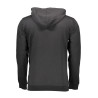 SERGIO TACCHINI MEN&39S BLACK SWEATSHIRT WITH ZIP