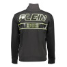 PLEIN SPORT FELPA CON ZIP UOMO NERO