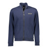 PLEIN SPORT MEN&39S BLUE SWEATSHIRT WITH ZIP