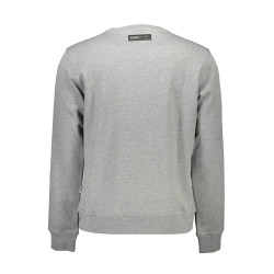 PLEIN SPORT FELPA SENZA ZIP UOMO GRIGIO