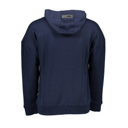 PLEIN SPORT SWEATSHIRT WITHOUT ZIP MAN BLUE