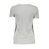 GUESS JEANS T-SHIRT MANICHE CORTE DONNA GRIGIO