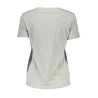 GUESS JEANS T-SHIRT MANICHE CORTE DONNA GRIGIO