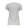 GUESS JEANS T-SHIRT MANICHE CORTE DONNA GRIGIO