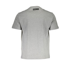 PLEIN SPORT MEN&39S SHORT SLEEVE T-SHIRT GRAY