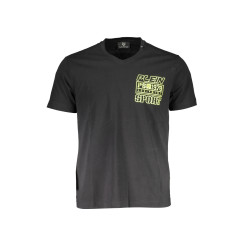 PLEIN SPORT T-SHIRT MANICHE CORTE UOMO NERO